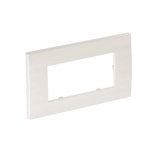 OBO AR45-F2 RW Abdeckrahmen Modul 45     2fach 84x140mm PC rws RAL9010 6119342