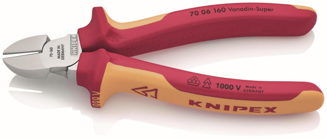 Knipex VDE-Seitenschneider 160mm 7006160