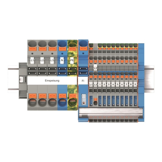 WAGO 821-107 TOPJOB S-Unter-             verteiler-Set,mit Drücker