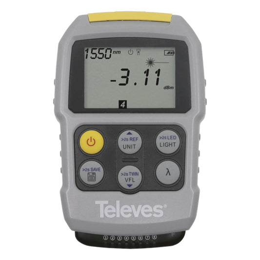 Televes Mini-Testgerät für    OPMVFLRJ45        LWL-Leiter OPM VFL Datenkabel