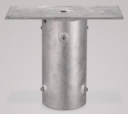 Aufsatztraverse 1-fach Zopf 76er              Länge 300mm