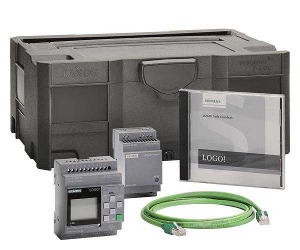 Siemens LOGO!         6ED1057-4BA01-0AA0 Starter-Kit 12/24RCE V8.4 m.LOGO!