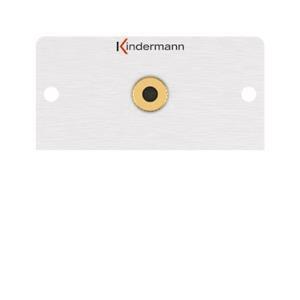 KIND Konnect 50 alu - Audio   7444000511 Klinke 3,5mm Blende 1/2 50x50 K.peitsche