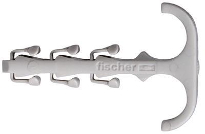 Fischer Zwillingsschelle Steckfix 058184 SF plus ZS 10