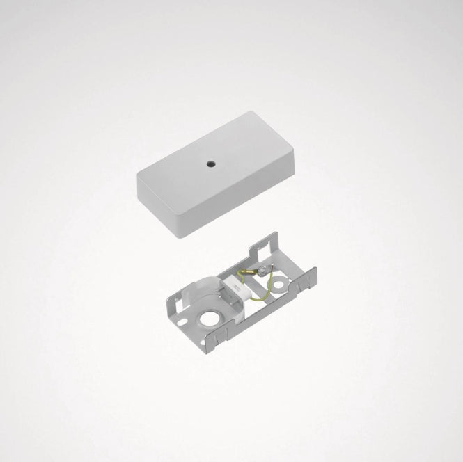 TRIL Deckenanschlussdose ZAR/03  7002400     eckig (f.Luceos Slim) silber