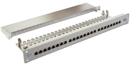 CobiNet 114939 RJ45-Verteilerfeld LS IPS 500 Kl.EA PL 19z 24x1HE RAL7035