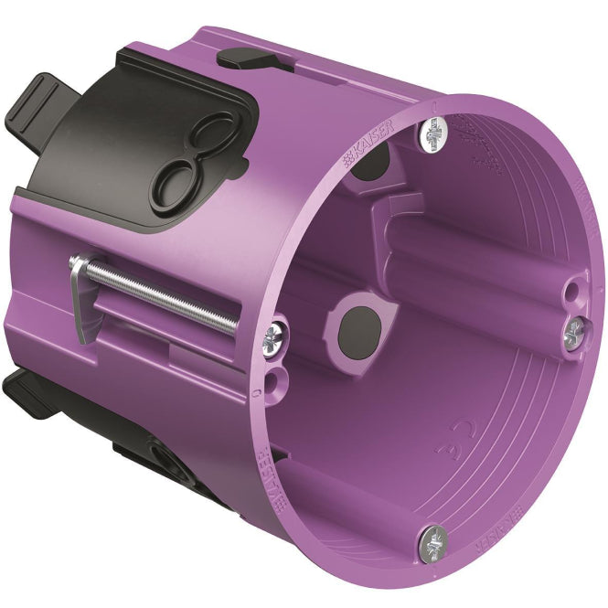 Kaiser Hohlwand Daten-           9280-22 u.Netzwerkdose O-range ECON  T74mm