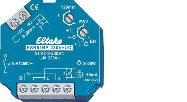 Eltako ESR61NP-230V+UC Stromstoß 1S      (V)Schaltrelais n.potenzialfr.  61100001