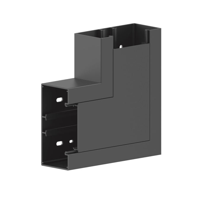 GGK BR 60x130/80-FWGGK   BR 60x130/80-FW Flachwinkel BR 60x130/80-9005 PVC 18351