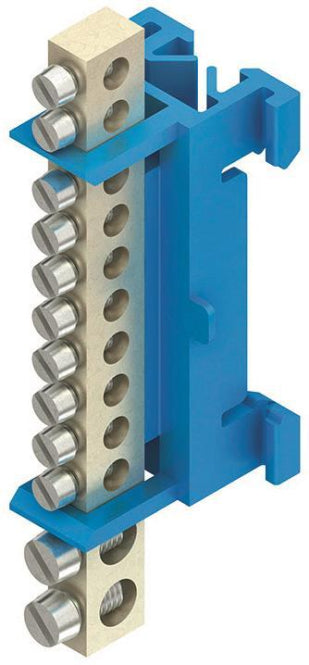 HKL Null- und Schutzleiter-      651N/12    Klemme blau