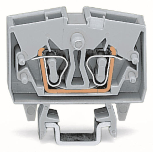 WAGO 264-701 2-Leiter-Mini-Durchgangs-   klemme,2,5 mm²,mit Prüfmöglichkeit