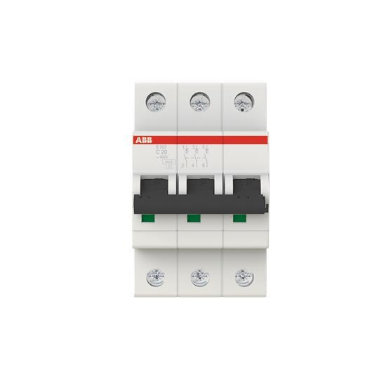 ABB Compact Automat             S203-C20    62 3-polig GH S203 0001 R0204