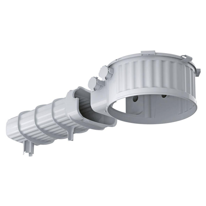 KAIS Einbaugehäuse HaloX 180mm   1282-40     Trafo-Tunnel L 325mm
