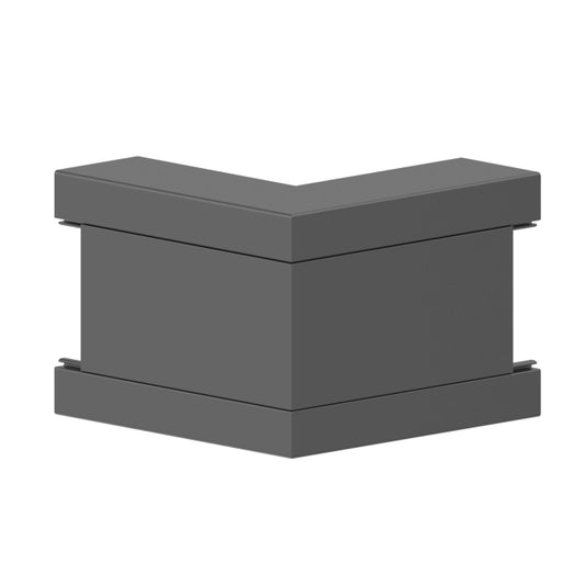 GGK BR 60x130/80-AEGGK   BR 60x130/80-AE Außeneck BR 60x130/80-9005 PVC 12793