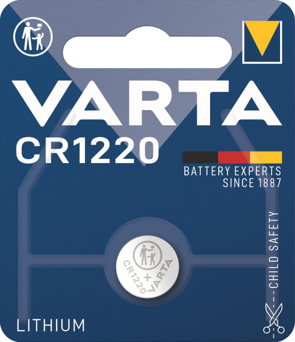 VARTA Electronic Lithium          CR1220 3,0V 35mAh 06220101401 * Blister a 1 St*