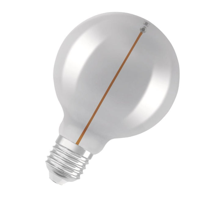 LEDV Vintage 1906 Filament Magnetic      Globe95 smoke E27 2,2W 60lm 1800K D95