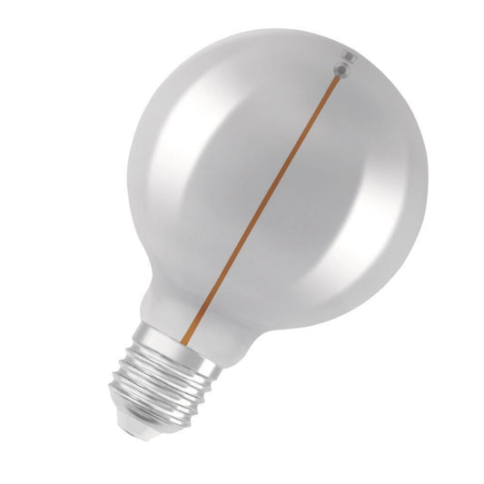LEDV Vintage 1906 Filament Magnetic      Globe95 smoke E27 2,2W 60lm 1800K D95