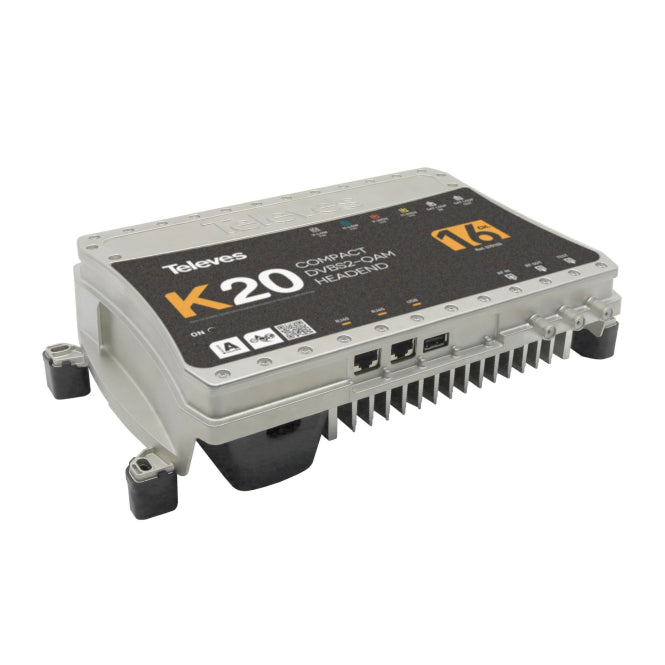 Televes Kompaktkopfstelle         K20-16        16 Transponder,DVB-S2 in QAM