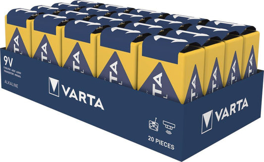 VARTA Industrial E-Block 9V         4022      Alkaline 04022211111    Kartonware