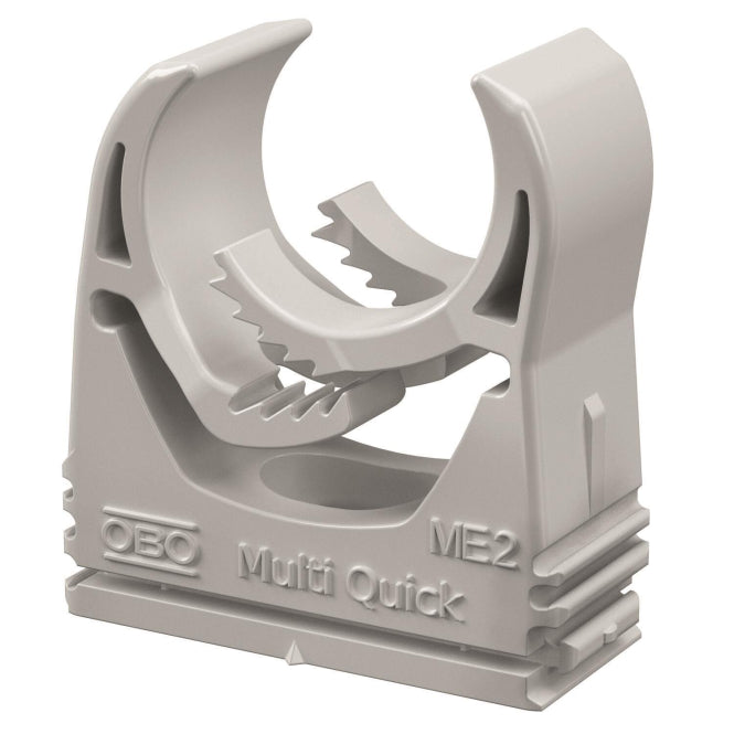 OBO M-Quick M25 LGR Multi-Quick-Schelle  20-25mm PA lichtgrau RAL7035 2153726
