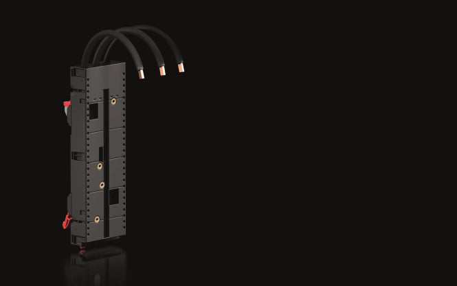 Rittal Geräteadapter 100 A    RX 9360790 AWG 2 3-polig B:72 mm