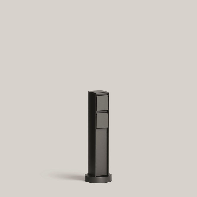 BEGA Säule mit 4 Schuko-Steckdosen 71228     grafit