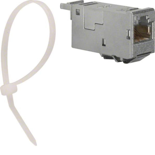 Hager RJ45 Modul E-Dat universal VZ314RJ Cat.6 ISOA 10GBit Ethernet 180°