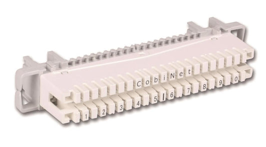 CobiNet 112620 LSA-Trennleiste 2/10 zu   10DA o.Farbc. f.Profil-Rundstangen groß