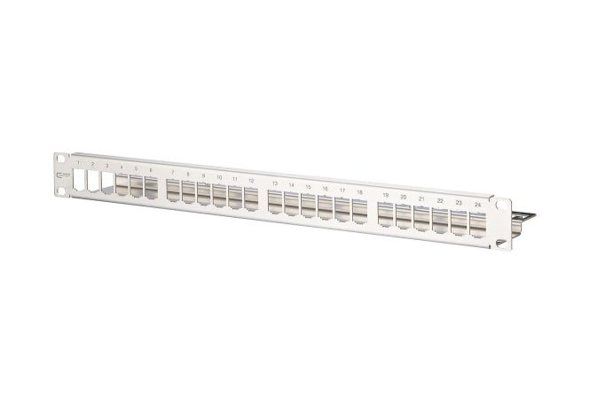 Metz E-Dat Modulträger 19"   130921-00-E    1HE f. 24xE-Dat Module, Edelstahl
