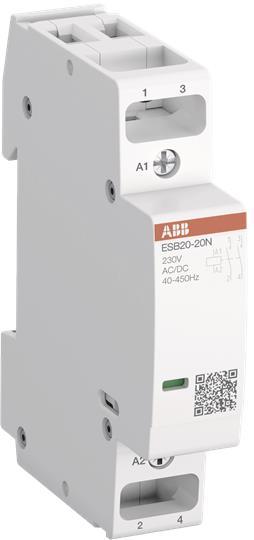 ABB Inst.-Schütz 230V 20A 1S/1Ö          brummfrei                   ESB20-11N-06