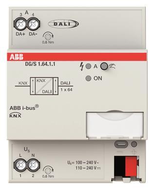 ABB DALI Gateway 1fach     DG/S 1.64.1.1 ** Basic REG 2CDG110198R0011