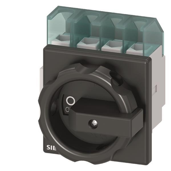 Siemens 3LD22031TL51 Hauptschalter 4p    32A 400V 11,5kW Frontbef. 4lochbef.
