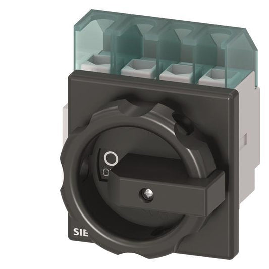 Siemens 3LD22031TL51 Hauptschalter 4p    32A 400V 11,5kW Frontbef. 4lochbef.