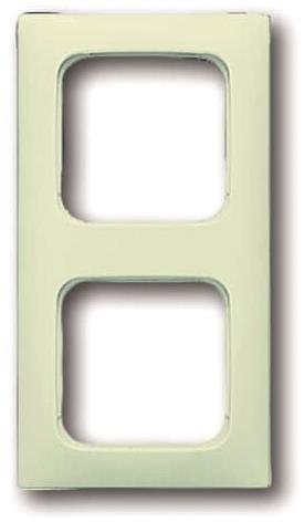 BJ Duro 2000 SI Rahmen     2512-212K-102   2fach für Kanalinstallation weiss