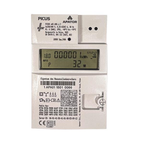 NZR mMe eHZ Picus Lief.+Bez.DT  23030627 MID 0,25-5(60)A 3x230/400V 23030627