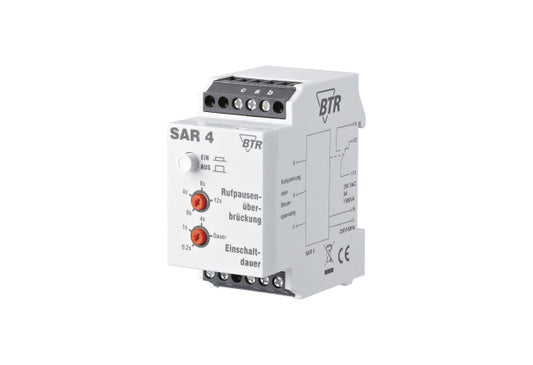 Metz Starkstromanschalte-Relais 130283-I SAR4 Hutschiene 230V Versorgungsspannung