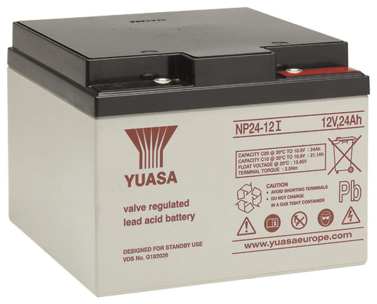 Yuasa Bleiakku 12V    YBL12/24I NP24-12I 24Ah M5 VDS wartungsfrei