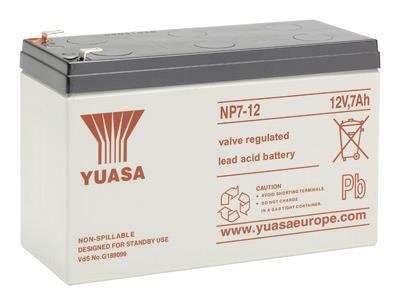 Yuasa         YBL12/7.0 4,8MM VDS NP7-12 Bleiakku 12V 7Ah Faston 4,8mm VDS