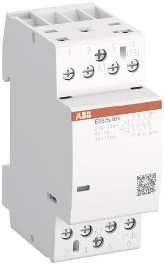 ABB Inst.-Schütz 230-240V 25A 4S/0Ö      brummfrei                   ESB25-40N-06