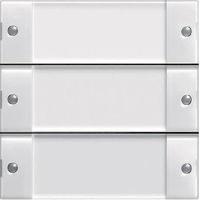 GIRA 5333100 eNet Funk Wandsender 3fach  BSF System 55 Klar/Reinweiß glänzend