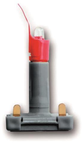 BJ LED Beleuchtungseinsatz       8380-12   mit Sockel 230V 0,5mA rot