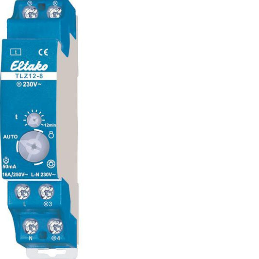 Eltako TLZ12-8 Treppenlicht Zeitschalter (V) 1S n.potenzialfrei 16A      23100934