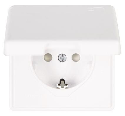 KOPP Steckdose 1f.UP-FR arkt.  119102080