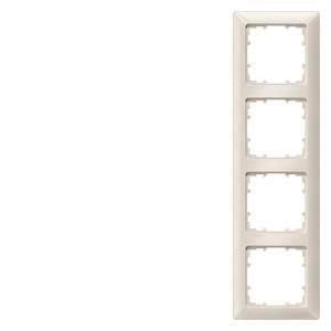 Siemens 5TG25540 DELTA line Rahmen 4fach 293x80mm titanwei