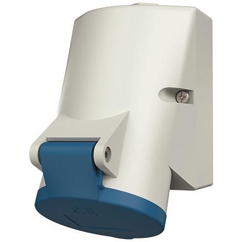 Mennekes 16A3P 6H230V Wanddose      1720 TwinCONTACT IP44