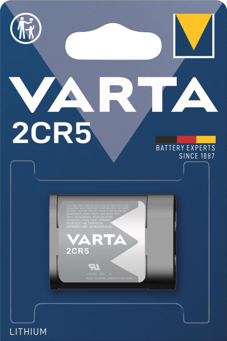 VARTA Professional Lithium          2CR5 6,0V 1600mAh * Blister 1 St. 06203101401