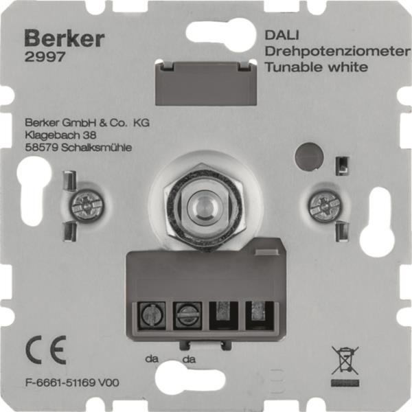 Berker DALI Drehpotenziometer       2997 Tunable white