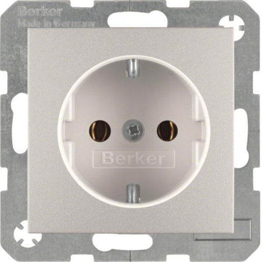 BER S1 Schuko Kombi             47431404    Aluminium matt