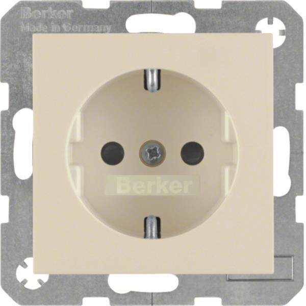 BER S1 Schuko Kombi             47238982    mit Steckklemmen weiss glänzend