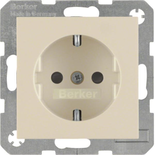 BER S1 Schuko Kombi             47238982    mit Steckklemmen weiss glänzend